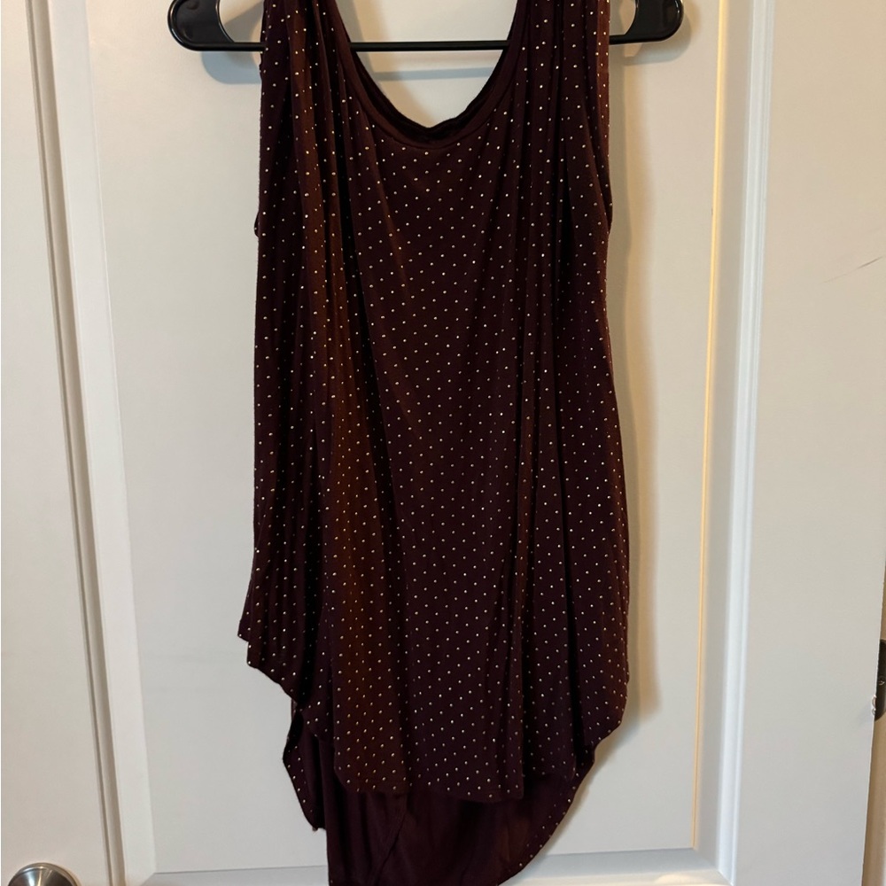 Deep purple top